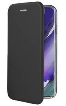 Луксозен кожен калъф тефтер ултра тънък Wallet FLEXI и стойка за Samsung Galaxy Note 20 Ultra N985F / Samsung Galaxy Note 20 Ultra 5G N986B черен 